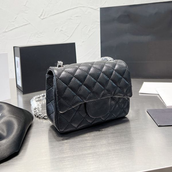 cf mini womens flap classic sqaure quilted bags caviar leather calfskin genuine leather silver/gold metal hardware matelasse chain crossbody
cf mini womens flap classic sqaure quilted bags caviar leather calfskin genuine leather silver/gold metal hardware matelasse chain crossbody