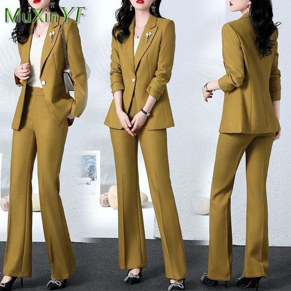 womens two piece pants autumn fashion suit professional wear korean elegant blazers blouse jacket high waist set 230207, White
womens two piece pants autumn fashion suit professional wear korean elegant blazers blouse jacket high waist set 230207, White