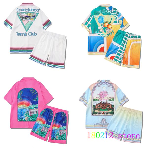 men's tracksuits casablanca tenns club short shirt shorts set summer men women versions casual hawaii beach suit 230206, Gray
men's tracksuits casablanca tenns club short shirt shorts set summer men women versions casual hawaii beach suit 230206, Gray