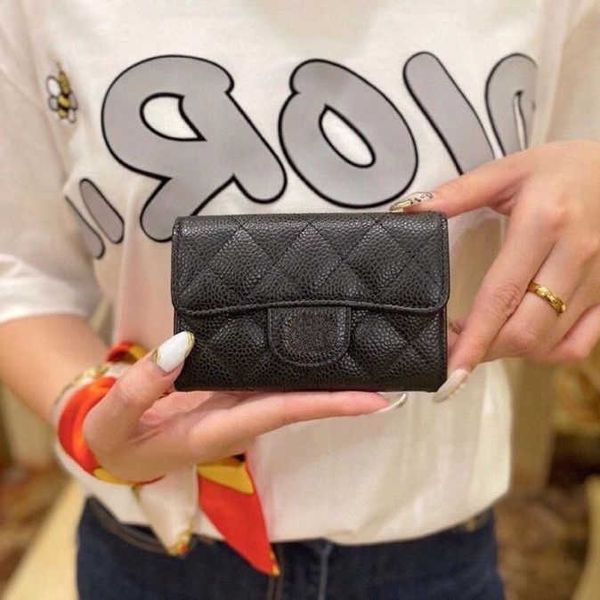 brand designer change purse card pack cow pickup bag women's exquisite high-end 2023 new style small fragrant caviar multi-card card cl, Red;black
brand designer change purse card pack cow pickup bag women's exquisite high-end 2023 new style small fragrant caviar multi-card card cl, Red;black