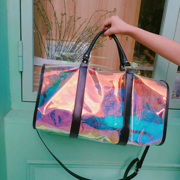duffle bags colorful shiny luggage bag transparent sports fitness bag for men and women short distance business travel bag large capacity 23
duffle bags colorful shiny luggage bag transparent sports fitness bag for men and women short distance business travel bag large capacity 23
