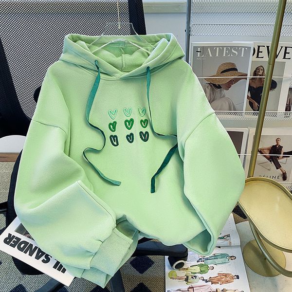 womens hoodies sweatshirts autumn winter women hoodies loose oversized sweatshirts heart embroidery hooded pullovers green drawstring casual, Black
womens hoodies sweatshirts autumn winter women hoodies loose oversized sweatshirts heart embroidery hooded pullovers green drawstring casual, Black