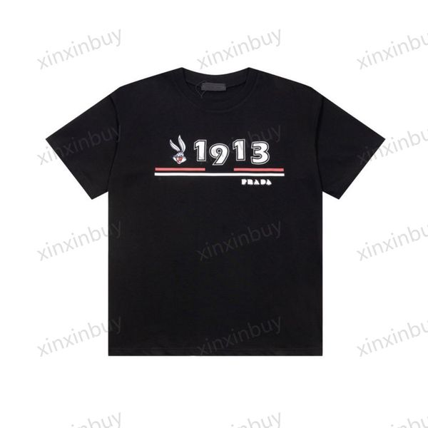 xinxinbuy men designer tee t shirt 23ss rabbit 1917 letters triangle label short sleeve cotton women white black m-2xl, Black;brown
xinxinbuy men designer tee t shirt 23ss rabbit 1917 letters triangle label short sleeve cotton women white black m-2xl, Black;brown