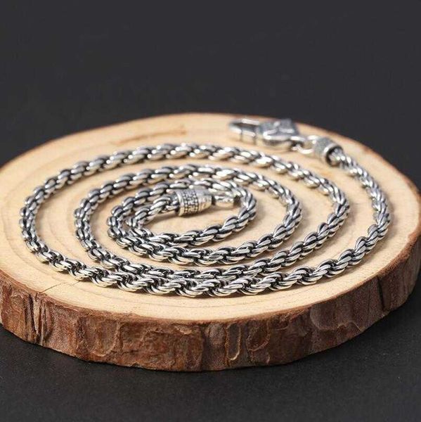 pendant s 3.5mm thick 925 sterling jewelry thai silver retro twist cross link chain necklace 0206
pendant s 3.5mm thick 925 sterling jewelry thai silver retro twist cross link chain necklace 0206