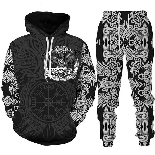 men's tracksuits viking the raven of tattoo 3d printed hoodies/pants/suit retro harajuku fashion tracksuit set men women casual streetw, Gray
men's tracksuits viking the raven of tattoo 3d printed hoodies/pants/suit retro harajuku fashion tracksuit set men women casual streetw, Gray