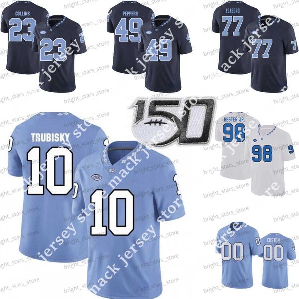 american college football wear custom north carolina tar heels football jersey 10 mitchell trubisky 7 sam howell black blue vintage college
american college football wear custom north carolina tar heels football jersey 10 mitchell trubisky 7 sam howell black blue vintage college