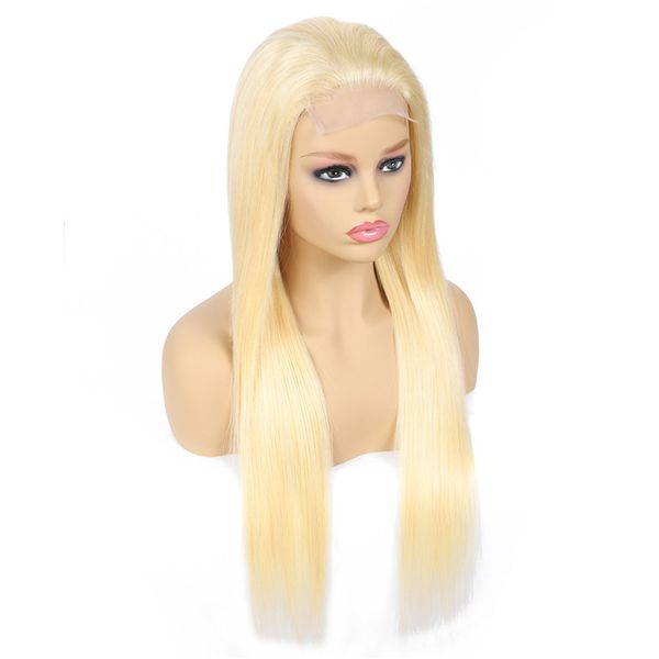 premium straight #613 virgin hair transparent lace closure wig - 150% density, Black;brown
premium straight #613 virgin hair transparent lace closure wig - 150% density, Black;brown