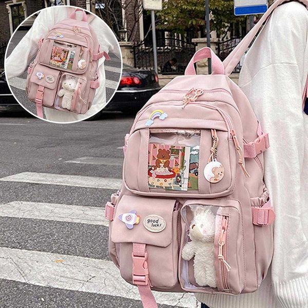 backpack backpack kawaii backpack waterproof multi-pocket nylon school backpack for girls school cute lapbook pack backpack a2p3 020723h
backpack backpack kawaii backpack waterproof multi-pocket nylon school backpack for girls school cute lapbook pack backpack a2p3 020723h
