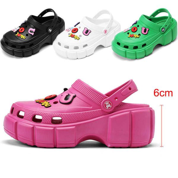 slippers summer women 6cm platform sandals outdoor street beac massage indoor home bathroom slides flip flops 43 y2302, Black
slippers summer women 6cm platform sandals outdoor street beac massage indoor home bathroom slides flip flops 43 y2302, Black