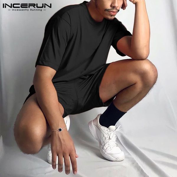 men's tracksuits fashion all match simple short sleeve shirts shorts incerun casual streetwear sets solid suit 2 pieces s 5xl 230206, Gray
men's tracksuits fashion all match simple short sleeve shirts shorts incerun casual streetwear sets solid suit 2 pieces s 5xl 230206, Gray