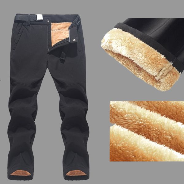 men's pants winter thick fleece warm military softshell waterproof thermal hiking trekking long trousers plus size 6xl 230206, Black
men's pants winter thick fleece warm military softshell waterproof thermal hiking trekking long trousers plus size 6xl 230206, Black