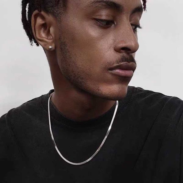 pendant s hip hop snake chain for men women punk 2 to 3 mm stainless steel choker necklace vintage jewelry accessories 0206, Silver
pendant s hip hop snake chain for men women punk 2 to 3 mm stainless steel choker necklace vintage jewelry accessories 0206, Silver