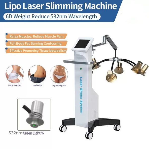 6d lipolaser shape body slimming zerona lipo laser non-invasive 532nm green wavelength laser machine for cellulite reduction fat removal dev
6d lipolaser shape body slimming zerona lipo laser non-invasive 532nm green wavelength laser machine for cellulite reduction fat removal dev