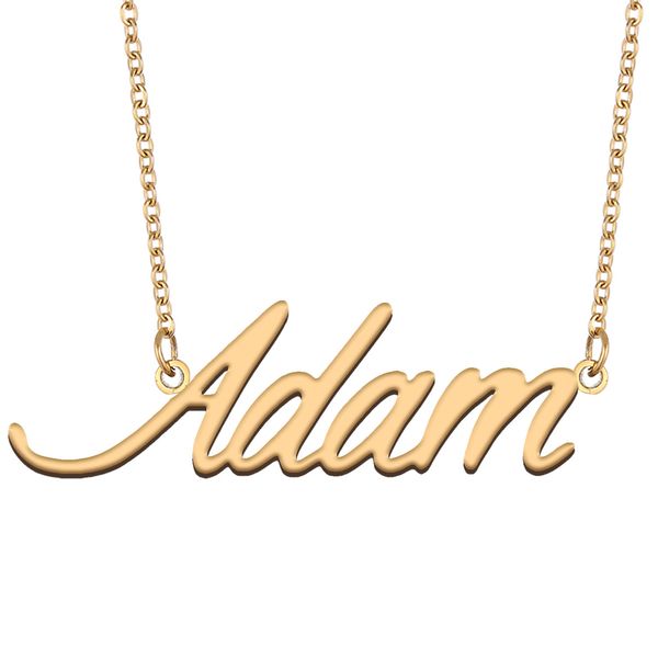 adam name necklace personalized for women letter font tag stainless steel gold and silver customized nameplate necklace jewelry
adam name necklace personalized for women letter font tag stainless steel gold and silver customized nameplate necklace jewelry