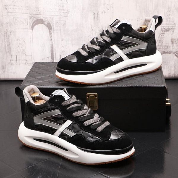 spring/autumn men casual shoes breathable sports shoes rubber thick bottom wear-resistant outdoor men sneakers d2a5, Black
spring/autumn men casual shoes breathable sports shoes rubber thick bottom wear-resistant outdoor men sneakers d2a5, Black