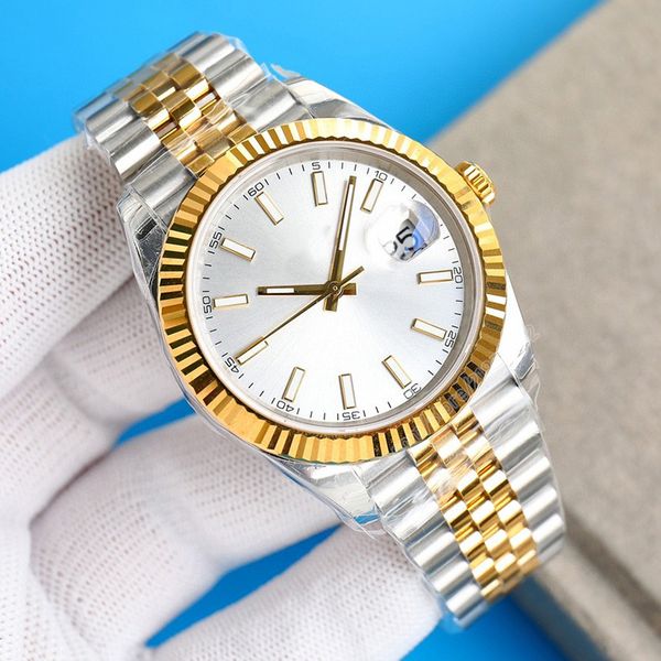 fashion style watches men watch full stainless steel office lady wristwatch luminous montre de luxe 2813 automatic movement wristwatches gif, Slivery;golden
fashion style watches men watch full stainless steel office lady wristwatch luminous montre de luxe 2813 automatic movement wristwatches gif, Slivery;golden