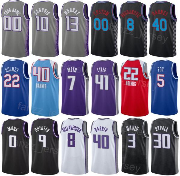 print statement basketball harrison barnes jersey 40 deaaron fox 5 davion mitchell 15 richaun holmes 22 chimezie metu 7 keegan murray 13 pur, Black;red
print statement basketball harrison barnes jersey 40 deaaron fox 5 davion mitchell 15 richaun holmes 22 chimezie metu 7 keegan murray 13 pur, Black;red
