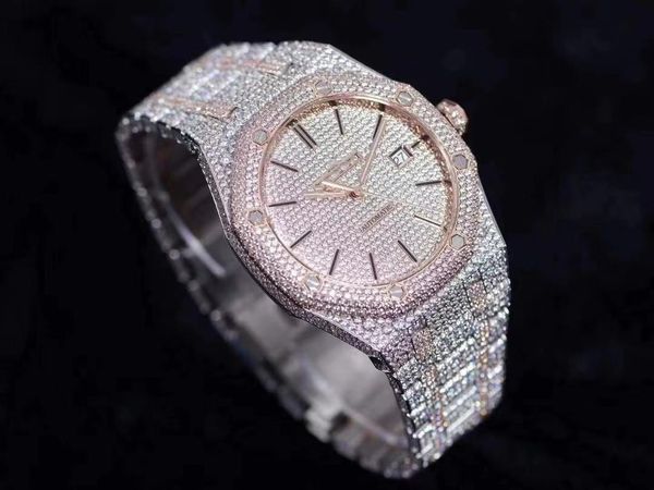 2023new tw watch 15400 size 41mm carrying cal.3120 movement sapphire mirror swarovski diamond dial with waterproof strap mens watches design, Slivery;brown
2023new tw watch 15400 size 41mm carrying cal.3120 movement sapphire mirror swarovski diamond dial with waterproof strap mens watches design, Slivery;brown