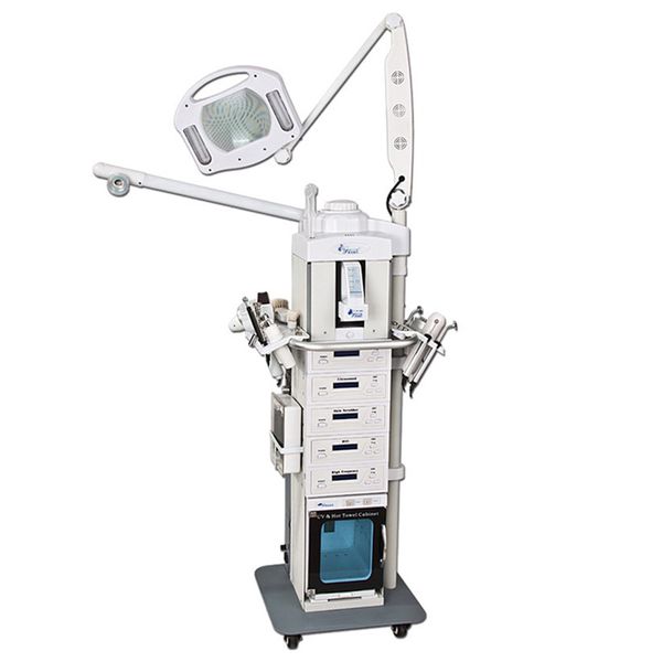 spa equipment face deep cleaning facial steamer with magnifying lamp oxygen facial machine, Black;white
spa equipment face deep cleaning facial steamer with magnifying lamp oxygen facial machine, Black;white