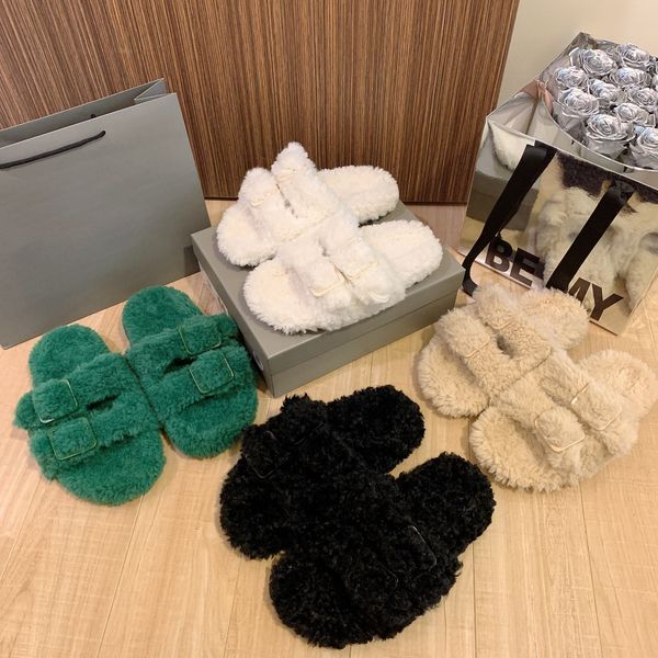 women paseo comfort fur slippers plush sherpa fleece furry sandal designer luxury warm winter wool shoes paris fashion vintage buckle fluff, Black
women paseo comfort fur slippers plush sherpa fleece furry sandal designer luxury warm winter wool shoes paris fashion vintage buckle fluff, Black