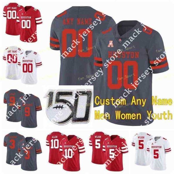 american college football wear college ncaa college jerseys houston cougars 9 matthew adams nick watkins 94 cameron malveaux 98 payton, Black
american college football wear college ncaa college jerseys houston cougars 9 matthew adams nick watkins 94 cameron malveaux 98 payton, Black