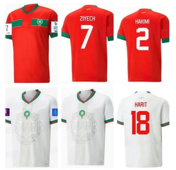 2022 morocco national team mens soccer jerseys 22 23 special edition hakimi ziyech home red away white football shirt saiss el- arabi fajr e, Black
2022 morocco national team mens soccer jerseys 22 23 special edition hakimi ziyech home red away white football shirt saiss el- arabi fajr e, Black
