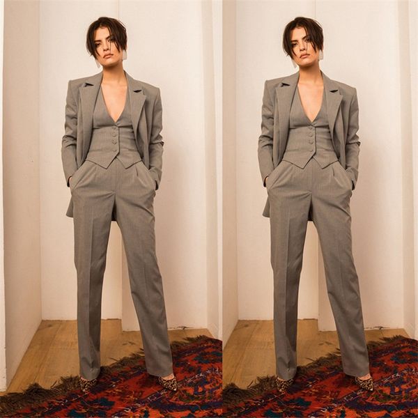 womens two piece pants handsome pinstripe women suits notched lapel fashion vest loose jacket 3 pieces young blazer girl suit set custom mad, White
womens two piece pants handsome pinstripe women suits notched lapel fashion vest loose jacket 3 pieces young blazer girl suit set custom mad, White