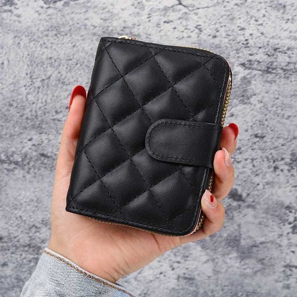 new wallet women 's small 's short student version change bag multi-card card purses, Red;black
new wallet women 's small 's short student version change bag multi-card card purses, Red;black