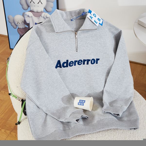 men's hoodies sweatshirts half zipper embroidery adereror men women couple winter polo 230206, Black
men's hoodies sweatshirts half zipper embroidery adereror men women couple winter polo 230206, Black