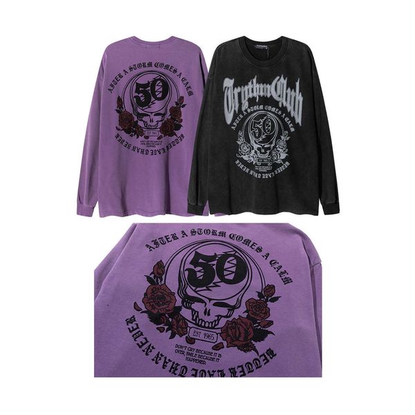 men's fashion printed loose personality pullover sweater men's autumn fashion label long sleeve fashion, Black
men's fashion printed loose personality pullover sweater men's autumn fashion label long sleeve fashion, Black