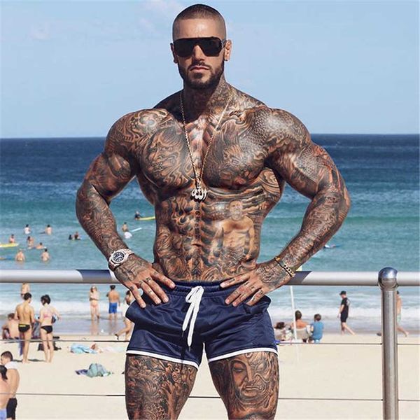 men's shorts 2023 summer new men fitnes short homme casual beach running gyms jogger cool bermuda mens boardshorts mesh y2302, White;black
men's shorts 2023 summer new men fitnes short homme casual beach running gyms jogger cool bermuda mens boardshorts mesh y2302, White;black