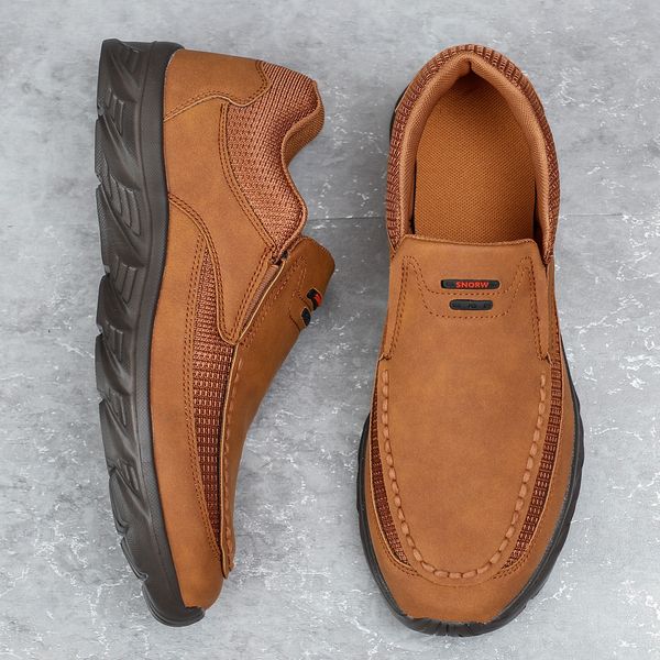 dress shoes men leather casual shoes breathable loafers men sneakers male comfortable leather flat footwear sneakers men shoes 230206, Black
dress shoes men leather casual shoes breathable loafers men sneakers male comfortable leather flat footwear sneakers men shoes 230206, Black