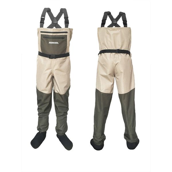 outdoor pants jeerkool fly fishing waders wading pants fishing waders pants portable chest waterproof overalls boots clothes stocking foot 2, Black;green
outdoor pants jeerkool fly fishing waders wading pants fishing waders pants portable chest waterproof overalls boots clothes stocking foot 2, Black;green