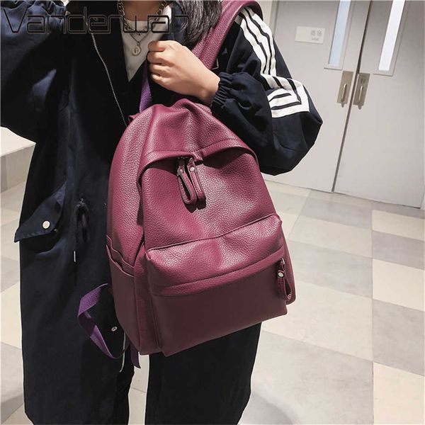 backpack fashion backpack new women bagpack pu leather solid color bagpacks for teenage girls school bags mochilas rucksacks bookbag 2022 02
backpack fashion backpack new women bagpack pu leather solid color bagpacks for teenage girls school bags mochilas rucksacks bookbag 2022 02