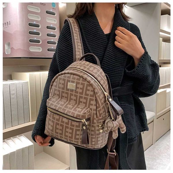 designer handbag store 60% off letter backpack new quality versatile large capacity simple fashion women's student bag
designer handbag store 60% off letter backpack new quality versatile large capacity simple fashion women's student bag