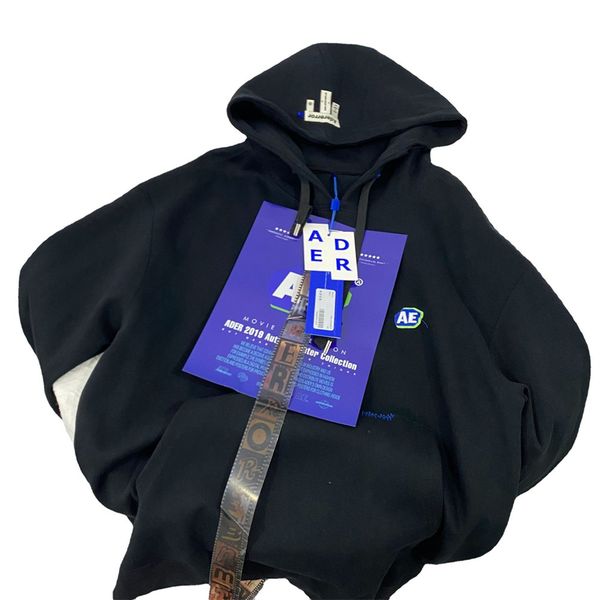 men's hoodies sweatshirts ader error hoodie yiyan qianxi same style 1 1 embroidered korean version os male and female couple sweatshirt, Black
men's hoodies sweatshirts ader error hoodie yiyan qianxi same style 1 1 embroidered korean version os male and female couple sweatshirt, Black
