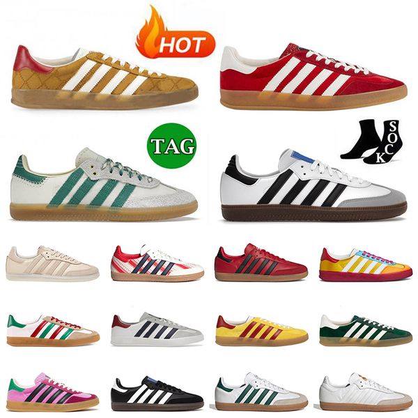 mens women gazelles running shoes designer samba vegan trainers wales bonner cream green monogram red velvet white gum black sambas gazelle, White;red
mens women gazelles running shoes designer samba vegan trainers wales bonner cream green monogram red velvet white gum black sambas gazelle, White;red