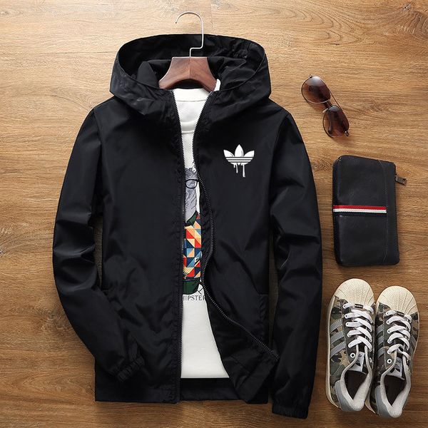 mens jacket spring autumn coat windrunner fashion hooded jackets sports windbreaker casual zipper coats man outerwear clothing, Black;brown
mens jacket spring autumn coat windrunner fashion hooded jackets sports windbreaker casual zipper coats man outerwear clothing, Black;brown