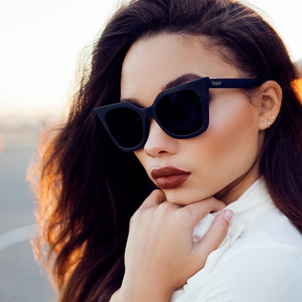 brand design cat eye sunglasses women fashion quay sunglasses female vintage mirror sunglasses cateye feminino oculos, White;black
brand design cat eye sunglasses women fashion quay sunglasses female vintage mirror sunglasses cateye feminino oculos, White;black
