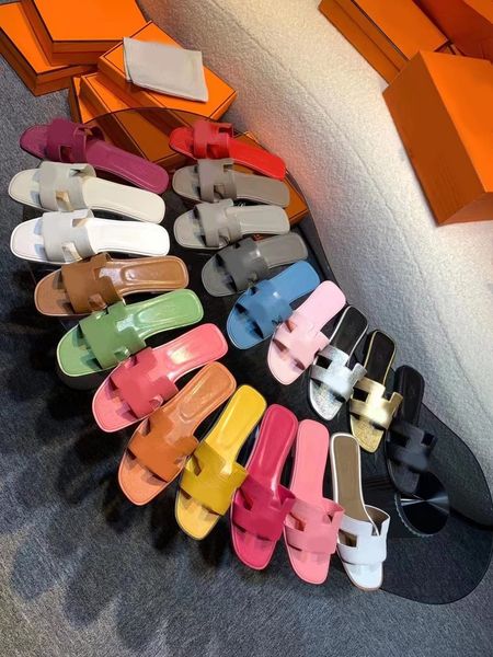h sandales fashion sandals genuine leather women slippers summer luxury flat slides ladies beach sandal party wedding oran slipper herme siz, Black
h sandales fashion sandals genuine leather women slippers summer luxury flat slides ladies beach sandal party wedding oran slipper herme siz, Black