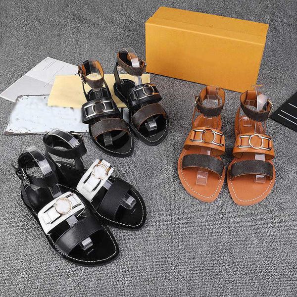 woman sandal designer academy sandals flat shoes elegant calf leather outsole metal buckle summer casual slipper flip flops with box big siz, Black
woman sandal designer academy sandals flat shoes elegant calf leather outsole metal buckle summer casual slipper flip flops with box big siz, Black