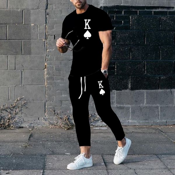 men's tracksuits 2023 summer casual 3d printed tshirt fashion fun spades ko collar trousers outdoor trend sports 230206, Gray
men's tracksuits 2023 summer casual 3d printed tshirt fashion fun spades ko collar trousers outdoor trend sports 230206, Gray