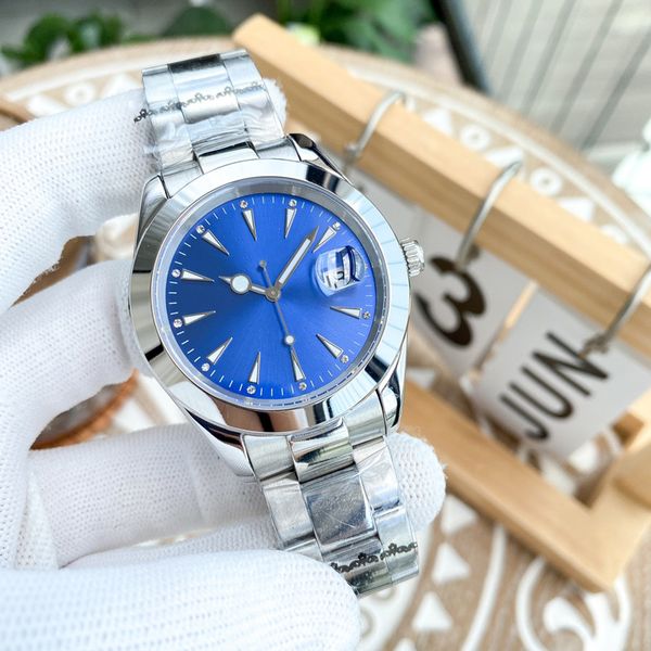 mens watch 41mm automatic mechanical movement watch business stainless steel wristwatch montre luxe, Slivery;brown
mens watch 41mm automatic mechanical movement watch business stainless steel wristwatch montre luxe, Slivery;brown