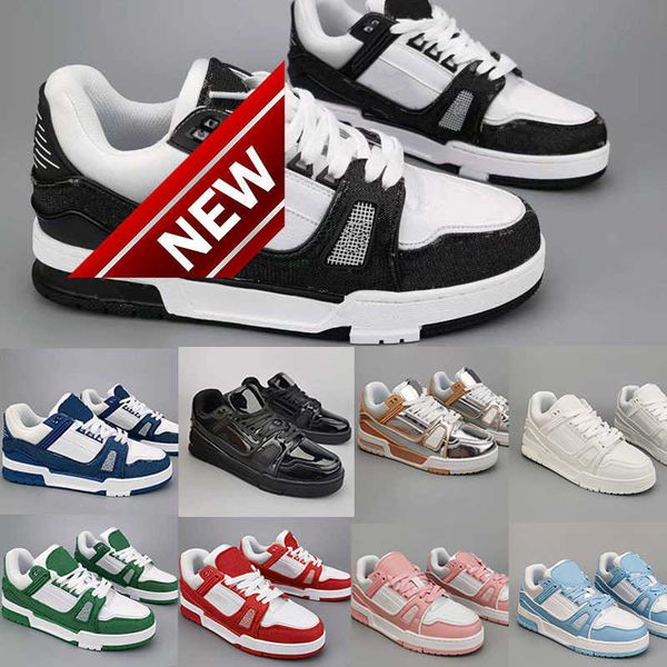 lvity shoes 2022 designer sneaker virgil trainer casual shoes calfskin leather abloh white green red blue letter overlays platform low md57, Black
lvity shoes 2022 designer sneaker virgil trainer casual shoes calfskin leather abloh white green red blue letter overlays platform low md57, Black