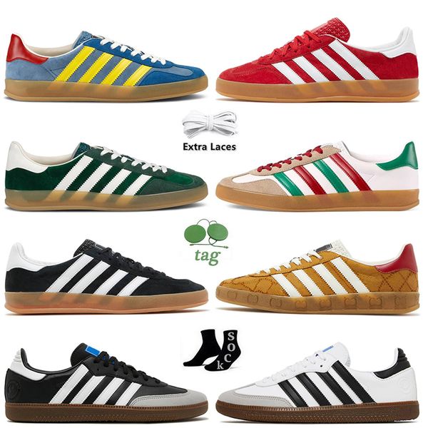 designer gazelles samba og shoes mens womens sambas running shoe luxury vegan pink velvet red black white gum wales bonner green blue suede
designer gazelles samba og shoes mens womens sambas running shoe luxury vegan pink velvet red black white gum wales bonner green blue suede