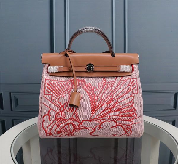 fashionable fantasy printed bag handbag messenger bag shoulder bag tote bag large capacity waterproof canvas 4 colors optional 
fashionable fantasy printed bag handbag messenger bag shoulder bag tote bag large capacity waterproof canvas 4 colors optional