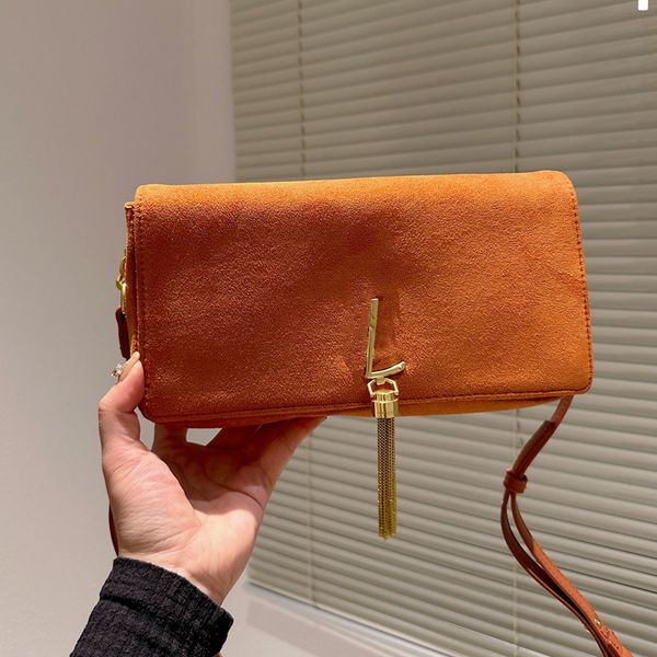 womens designer nubuck leather with tassels bags brown black gold metal hardware adjustable shoulder strap crossbody shoulder full flap bagu
womens designer nubuck leather with tassels bags brown black gold metal hardware adjustable shoulder strap crossbody shoulder full flap bagu