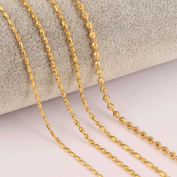 pendant stainless steel necklace for women men gold color round ball beads chain necklaces choker jewelry wholesale 0206, Silver
pendant stainless steel necklace for women men gold color round ball beads chain necklaces choker jewelry wholesale 0206, Silver