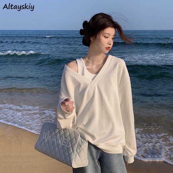womens hoodies sweatshirts sweatshirts women chic loose long sleeve basic autumn ladies clothing korean fashion outerwear vneck female stree, Black
womens hoodies sweatshirts sweatshirts women chic loose long sleeve basic autumn ladies clothing korean fashion outerwear vneck female stree, Black