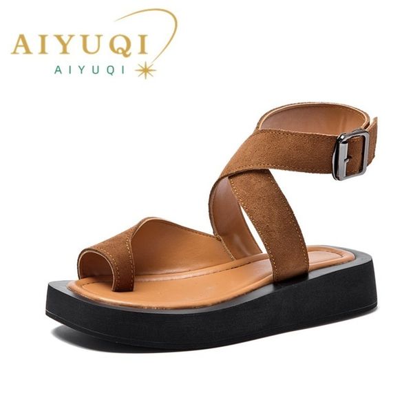 sandals aiyuqi sandals women large size clip toes fashion 2023 roman women summer sandals suede genuine leather beach sandals women, Black
sandals aiyuqi sandals women large size clip toes fashion 2023 roman women summer sandals suede genuine leather beach sandals women, Black